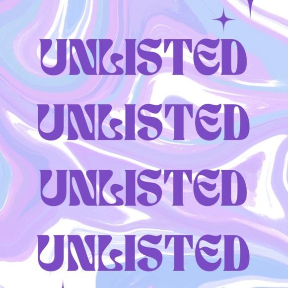 UNLISTED ✨ FLYER - Picture 1 of 1